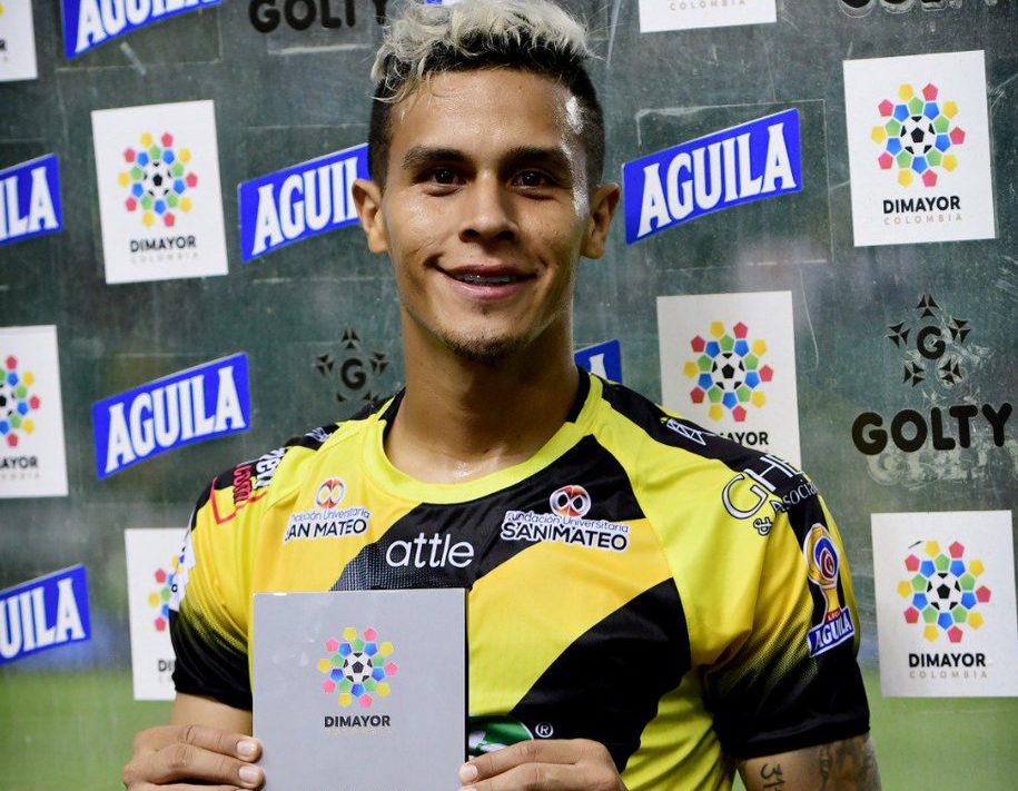 DEPORTES TOLIMA completó su séptimo refuerzo para la temporada 2020: El volante Juan David Ríos