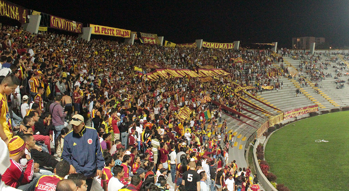 La Revolución Vinotinto Sur ya prepara el viaje a Venezuela, para acompañar al DEPORTES TOLIMA