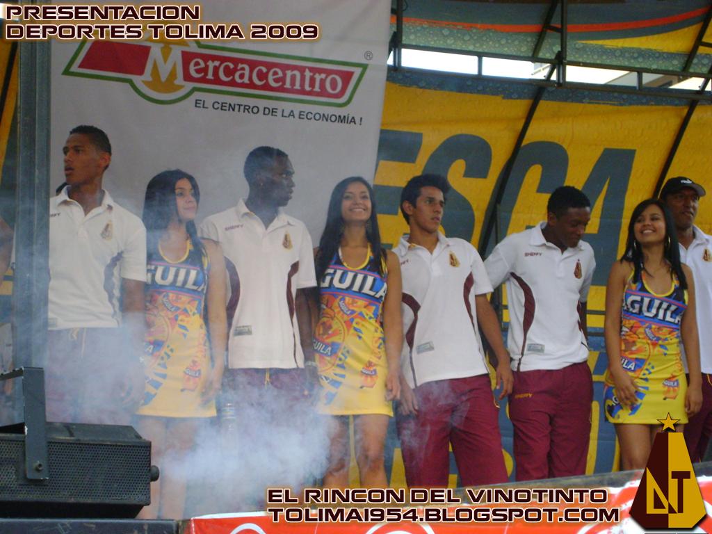 Así fue la presentación del Deportes Tolima 2009