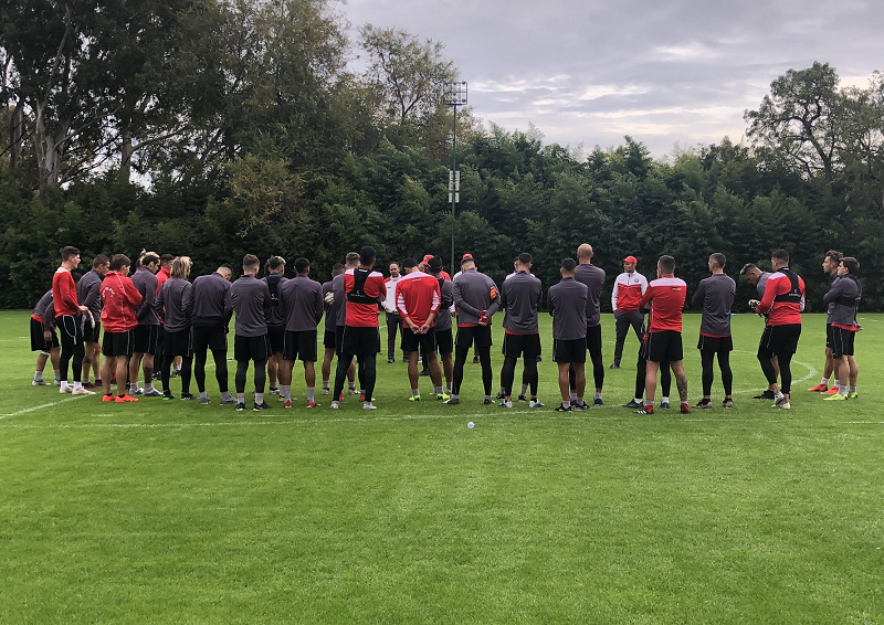 Argentinos Juniors confirmó concentrados para enfrentar a DEPORTES TOLIMA en 'La Paternal'