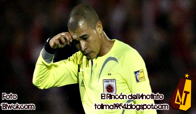 Adrián Vélez será el encargado de impartir justicia entre Santa Fe y Tolima