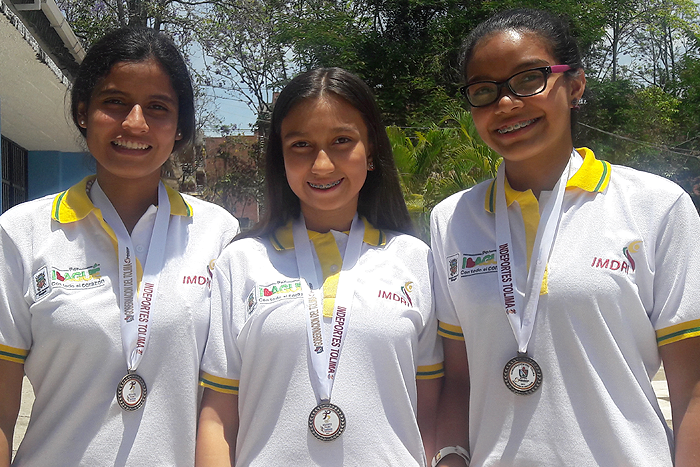 Luisa Díaz, campeona departamental de Ajedrez de los Juegos Supérate 2017