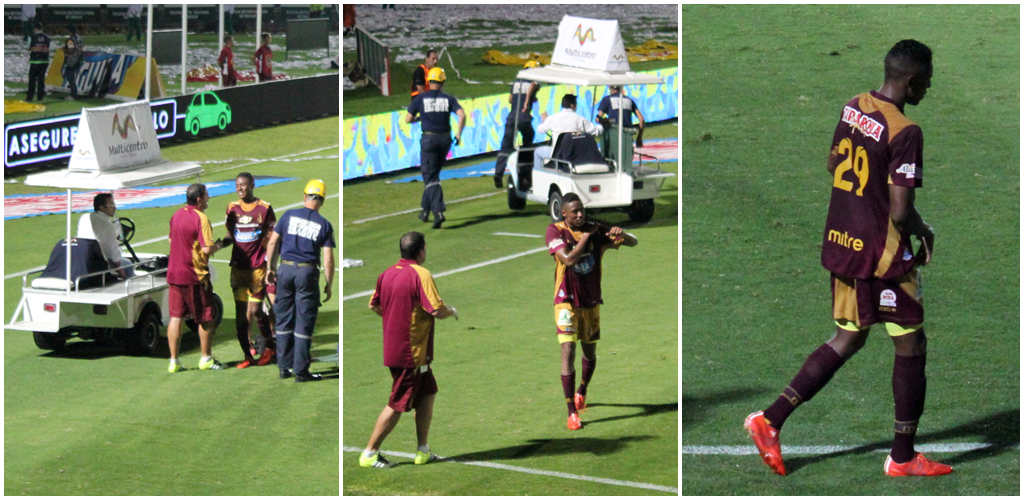 Ómar Albornoz, baja en DEPORTES TOLIMA para buscar cupo a la final de la Liga Águila 2 2015