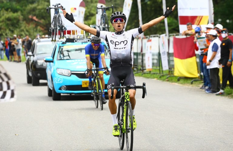 Arrancó con éxito la Vuelta al Tolima 2020: Un boyacense se convirtió en el primer líder