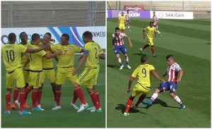¡Se fue de triplete! Alegría, del DEPORTES TOLIMA, le dio victoria a Colombia ante Paraguay en el Sub-15
