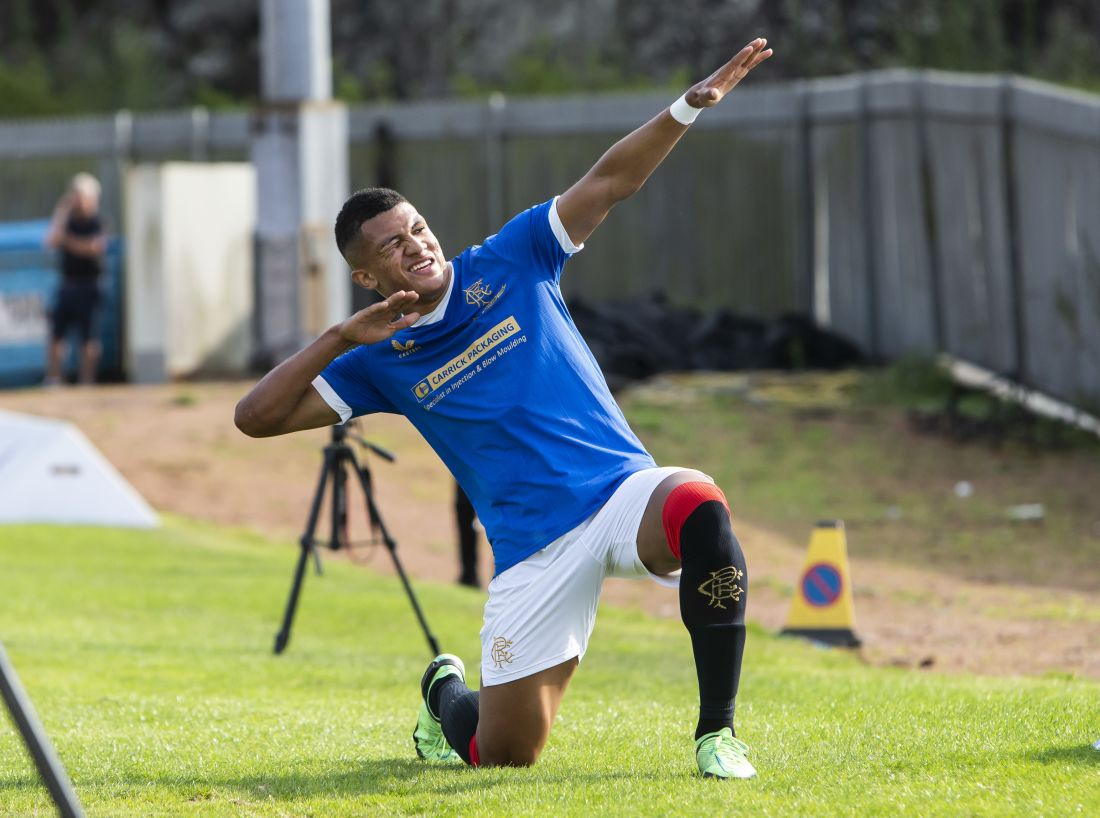 Debut exitoso: Juan Diego Alegría, ex DEPORTES TOLIMA, marcó doblete en su primer día con el Rangers de Escocia