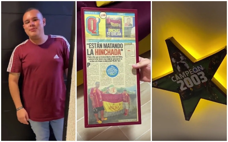 Reapareció Alejandro Montenegro: el hincha del DEPORTES TOLIMA que golpeó a Daniel Cataño ahora mostró su exótico apartamento