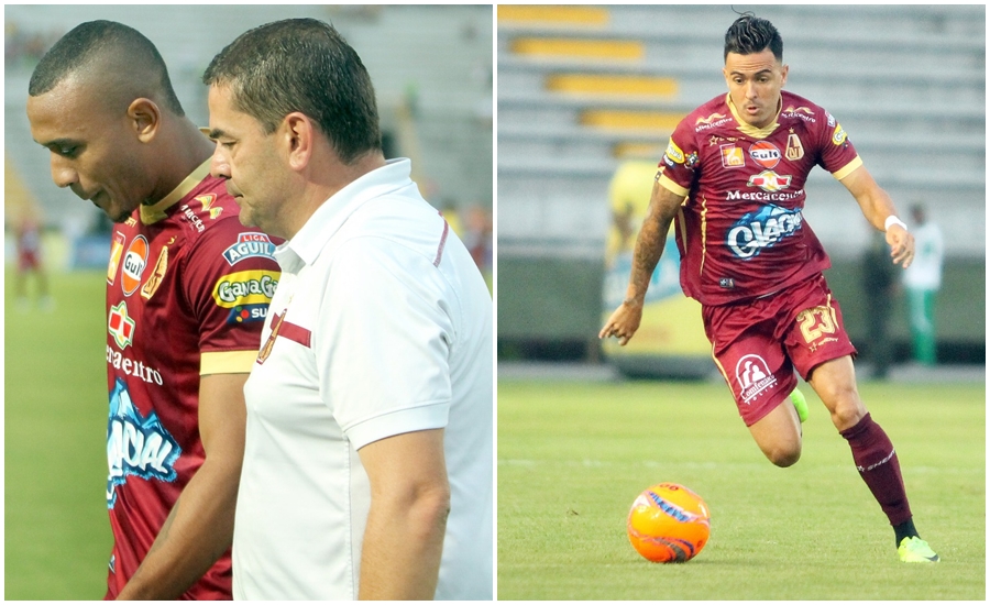 Incertidumbre en DEPORTES TOLIMA por el estado de Ángelo Rodríguez y Santiago Montoya, de cara a la 'vuelta' ante Nacional