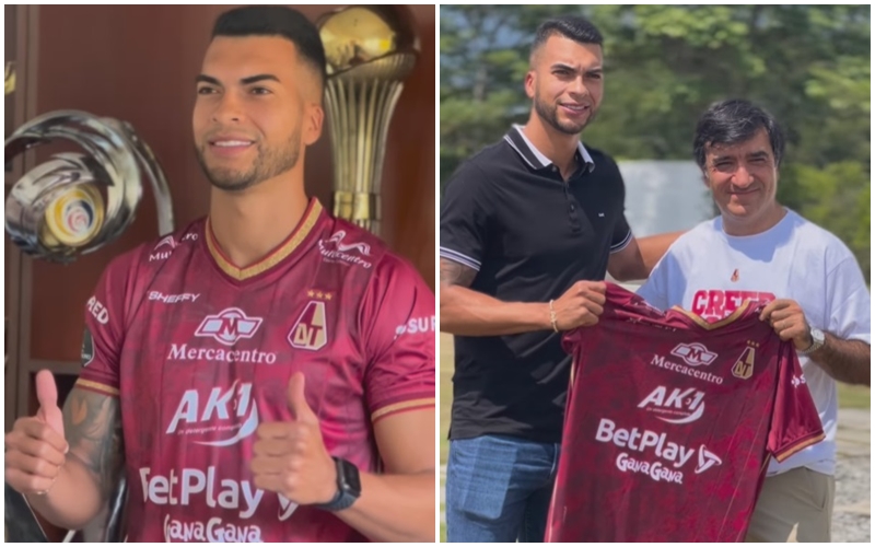 Oficial: Juan Guillermo Arboleda, el quinto refuerzo del DEPORTES TOLIMA para afrontar el 2023