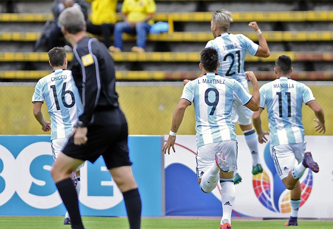 Colombia complicó sus opciones en el Sudamericano Sub-20: Perdió ante Argentina