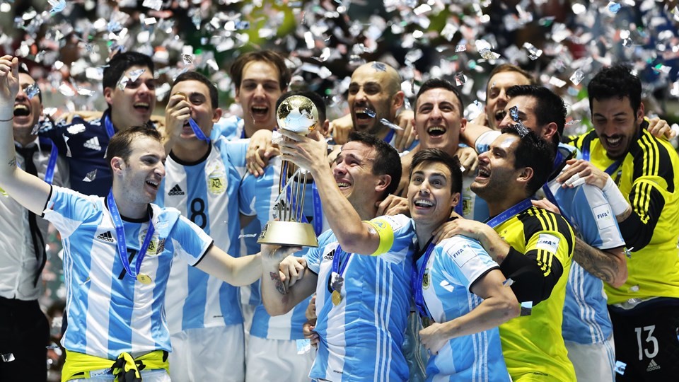 Argentina se coronó en Cali campeón del Mundial de Futsal: Superó en una reñida final a Rusia