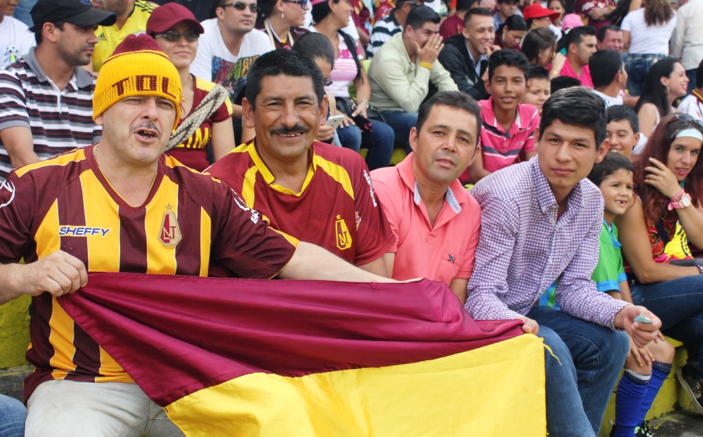 Los libanenses se gozaron el regreso del DEPORTES TOLIMA al Ariel González