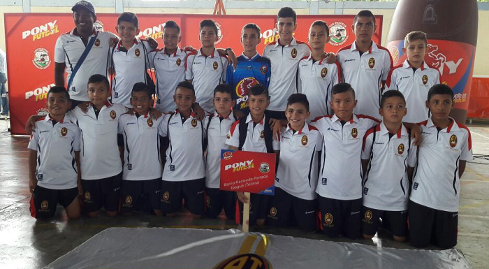 Hacienda Piedrapintada de Ibagué, finalista en el Zonal Centro del Ponyfútbol de La Tebaida