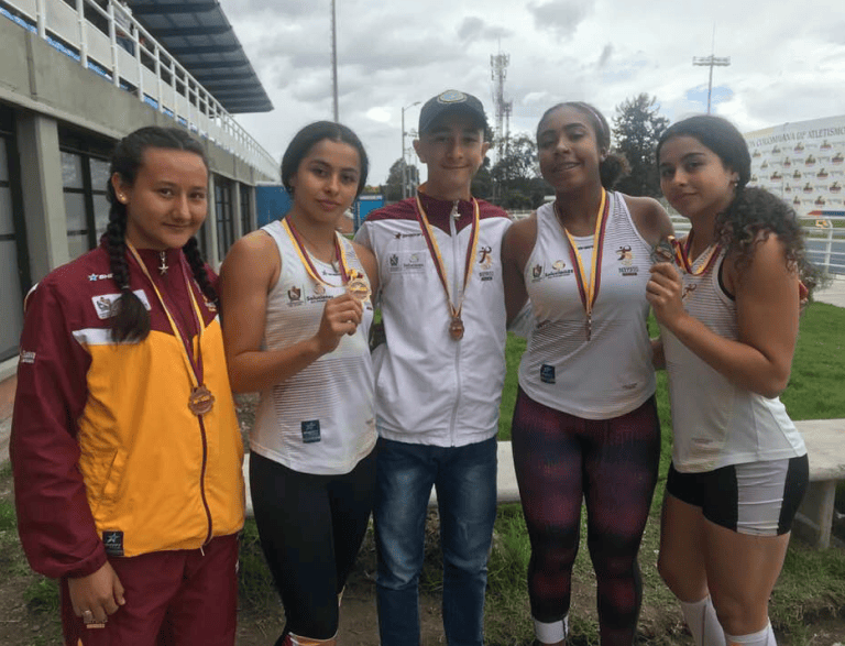 Oro 'Pijao' en Campeonato Nacional Sub-20 de Atletismo en Bogotá: También una plata y tres bronces