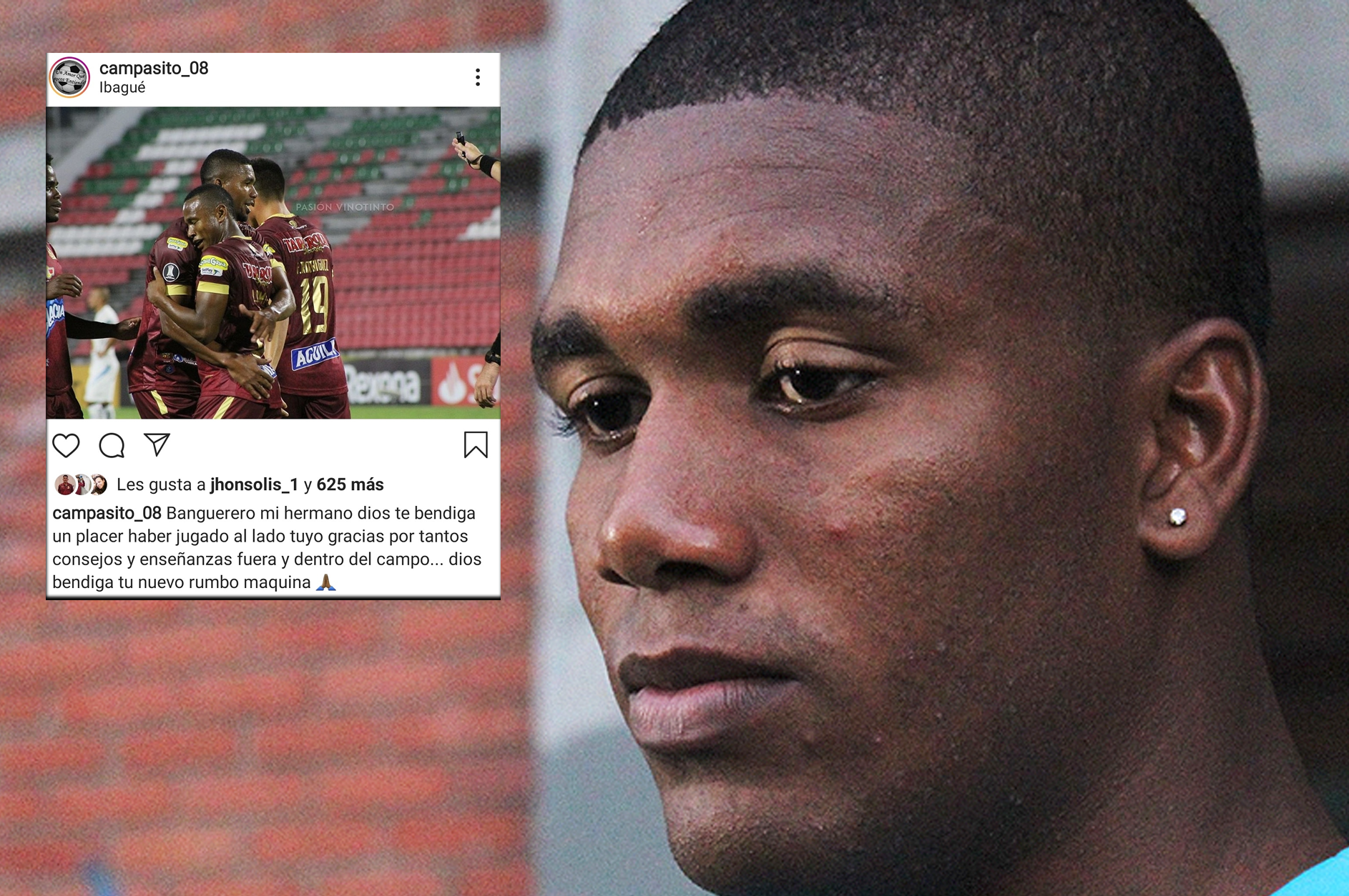 Pese a la advertencia del DEPORTES TOLIMA, empezaron las despedidas a Danovis Banguero