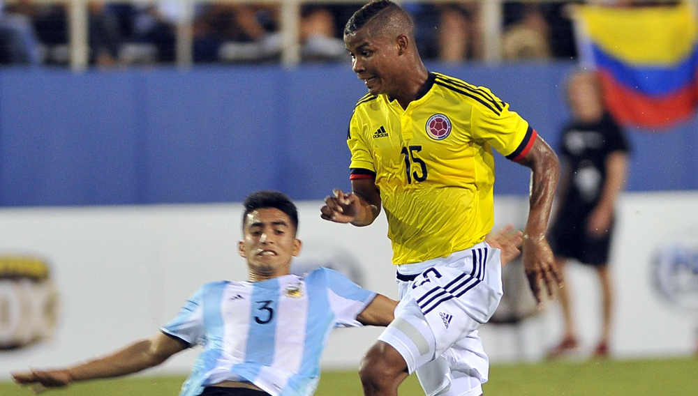 Con Barrios como titular, Colombia empató frente a Argentina en amistoso previo a los Olímpicos
