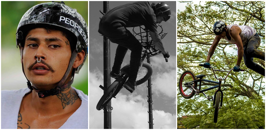 Esteven Bonilla, a dejar en alto el 'Vinotinto y Oro' en festival de BMX Freestyle en México