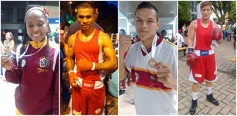Boxeo del Tolima cumplió una destacada actuación en Campeonato Andino de Villavicencio