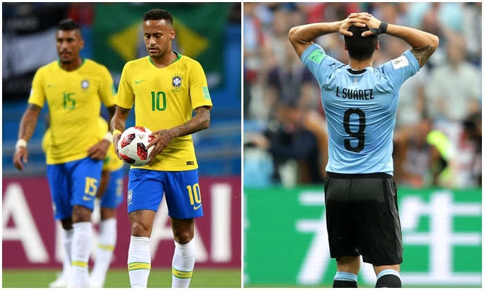 El Mundial Rusia 2018 terminó para Sudamérica: Eliminadas Brasil y Uruguay en 'cuartos'