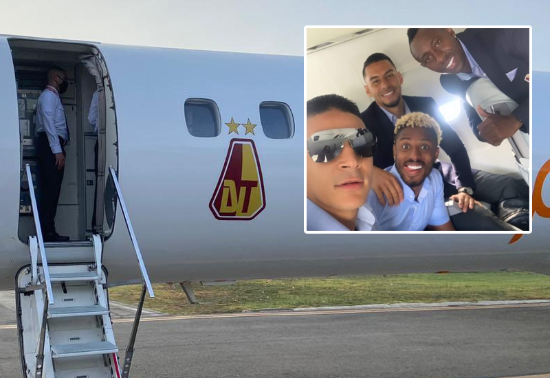 En medio del misterio, DEPORTES TOLIMA inició su periplo rumbo a Chile, para juego ante La Calera