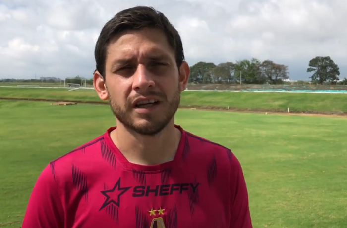 Luis Caballero, 'enchufado': Tres goles con DEPORTES TOLIMA en la pretemporada