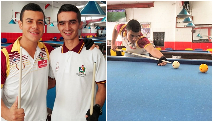 Nelson Caro, listo para representar al Tolima en Campeonato Nacional de Billar a Tres Bandas