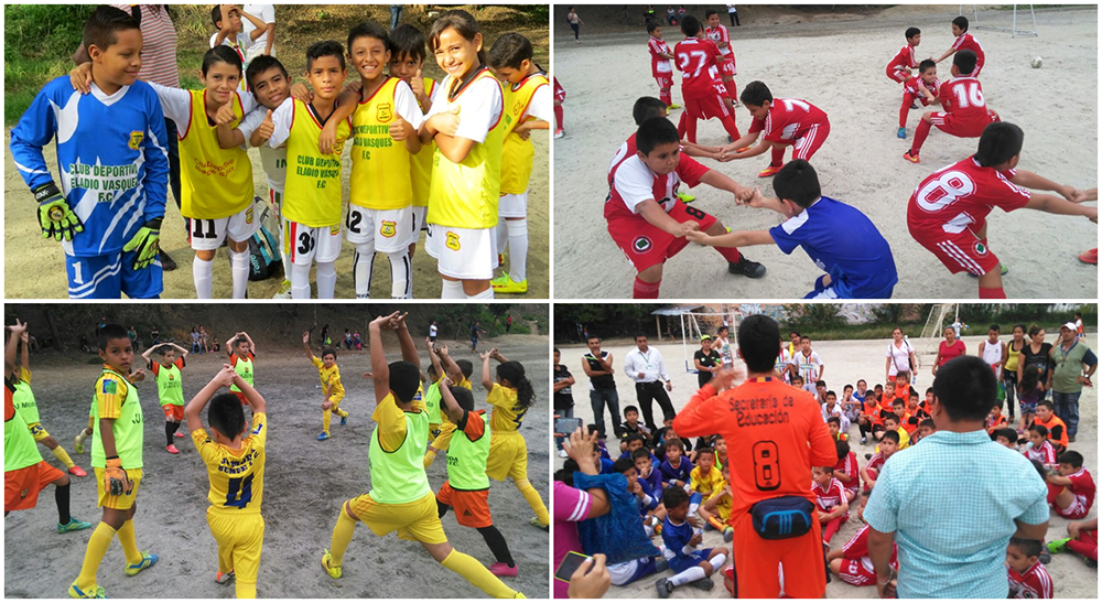 Los niños de Ibagué juegan por la paz y el medio ambiente en esta Semana Santa