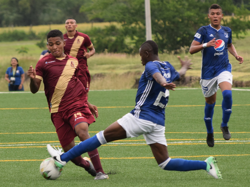 Definida programación de la 'Vuelta' de la final de la Supercopa Juvenil FCF, entre DEPORTES TOLIMA y Millonarios