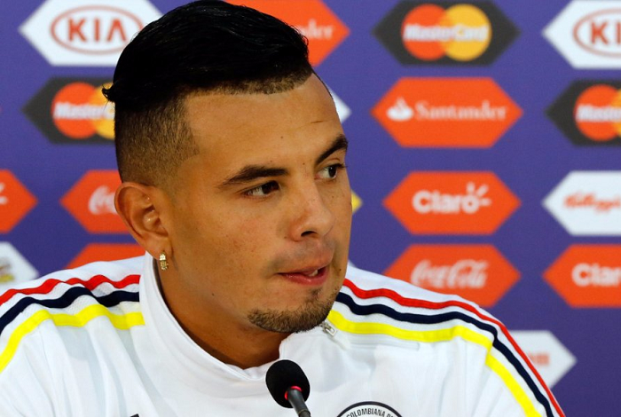 Edwin Cardona, volante de la Selección Colombia, se justificó: Lamento que una situación de partido haya sido malinterpretada