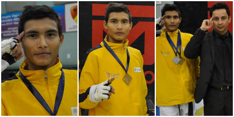 El tolimense César Varón, convocado para el Mundial Juvenil de Taekwondo