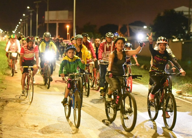 Navidad deportiva: Este viernes, ciclovía nocturna en Ibagué