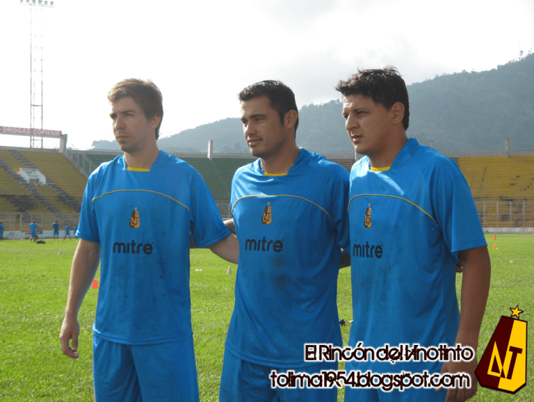 Closa, Gamarra y Giménez ya entrenan con el Deportes Tolima