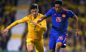 Colombia lo intentó pero no pudo pasar del cero ante Australia, en el cierre de la gira europea