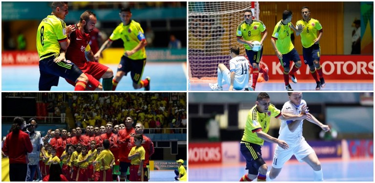 Colombia, por el tiquete a los octavos de final del Mundial Futsal: Enfrenta a Panamá