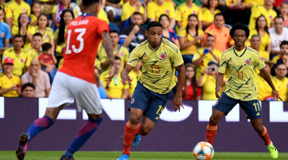 'Tibio' empate de Colombia en amistoso frente a Chile en España