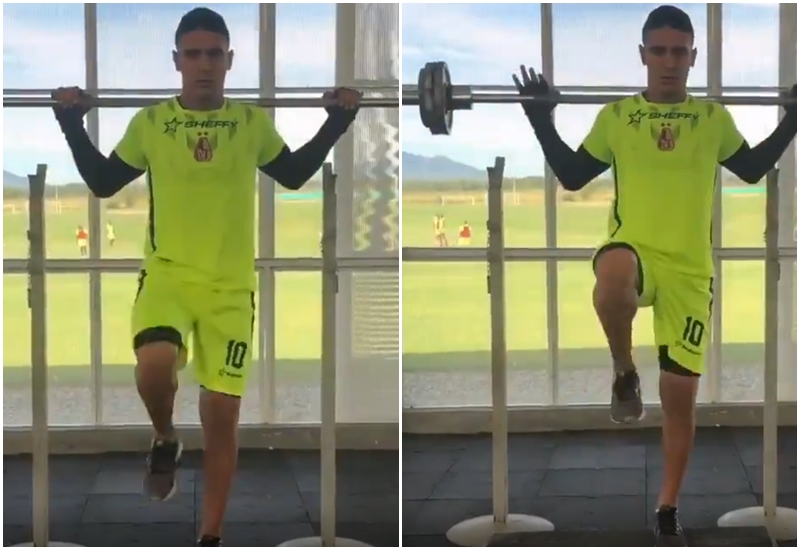 ¡Con la mejor actitud! Daniel Cataño avanza en su proceso de recuperación con DEPORTES TOLIMA