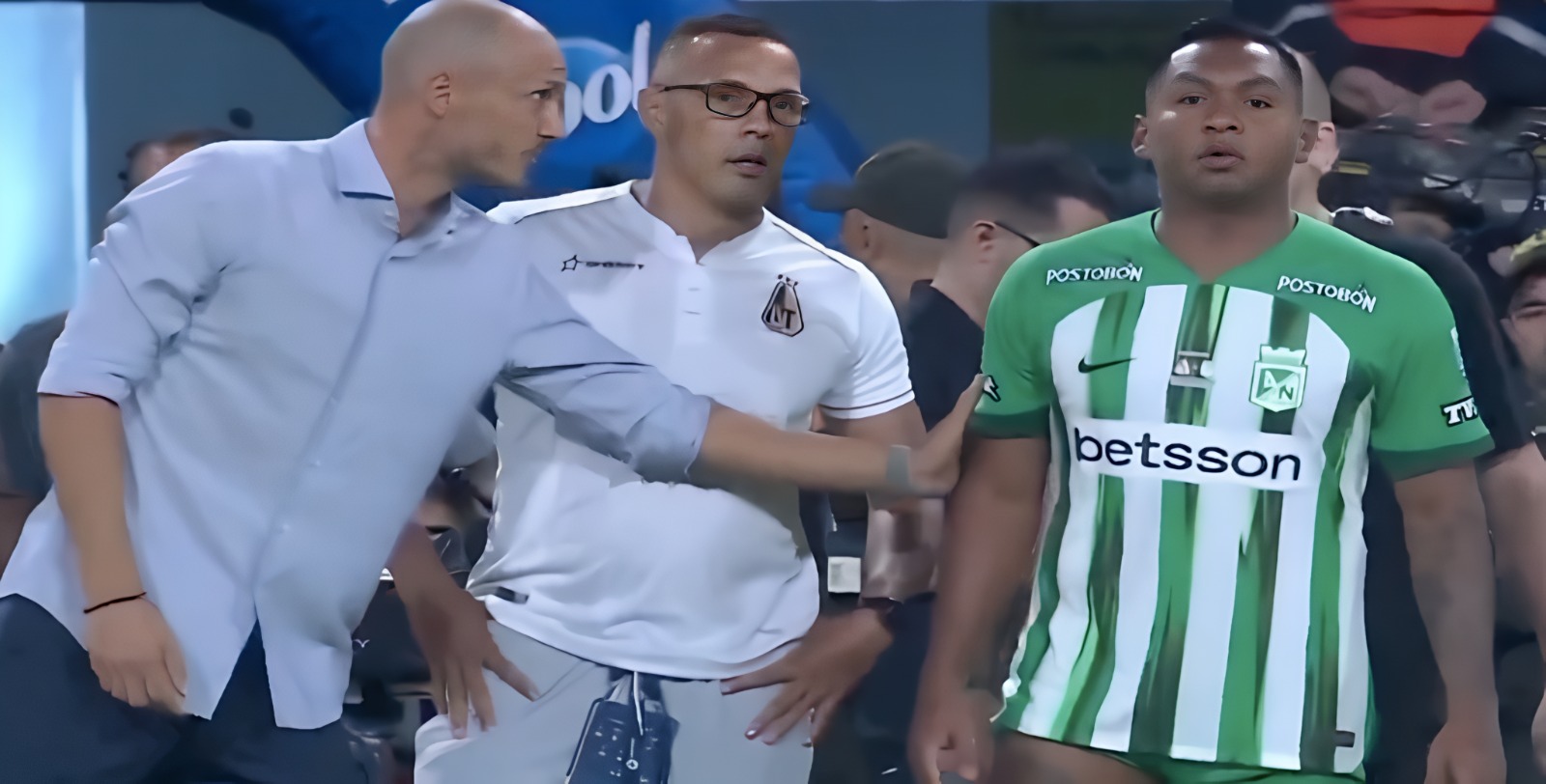 Escándalo en la final de la Liga BetPlay 2 2024: David González y Alfredo Morelos protagonizaron duro cruce, en el choque entre DEPORTES TOLIMA y Nacional