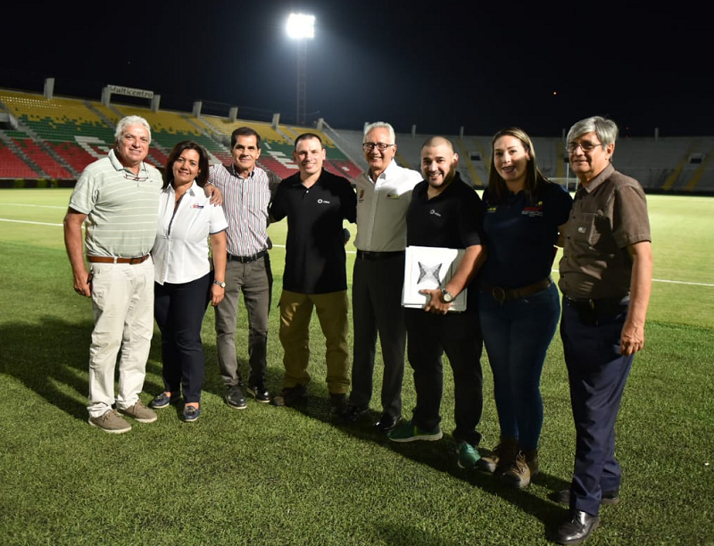 ¡Duro examen! Delegados de Conmebol evalúan la casa del DEPORTES TOLIMA para la Copa Libertadores 2019