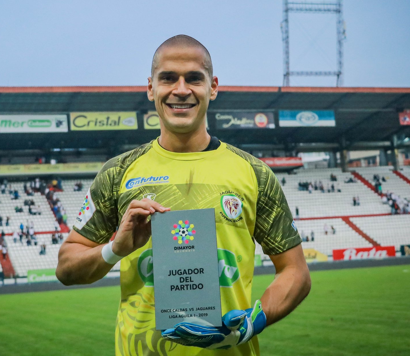 ¡En buena racha! Escobar repitió y fue el 'ángel' de Jaguares en la victoria ante Once Caldas