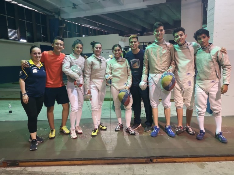 Esgrimistas tolimenses tuvieron fogueo internacional en Panamericano Juvenil y Cadetes en El Salvador