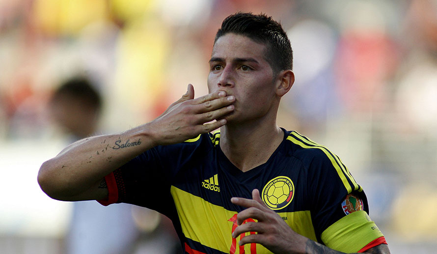 La Selección Colombia, con James Rodríguez en duda, enfrentará a Paraguay