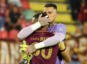 Cristopher Fiermarin, arquero del Deportes Tolima