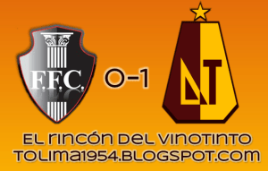 Deportes Tolima, clasificado a la segunda fase de la Copa Postobón. Su rival, el Deportivo Cali