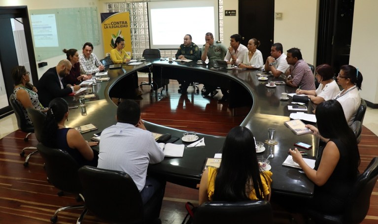 Con presencia del gerente de GanaGana, se llevó a cabo la mesa por la legalidad en el Tolima