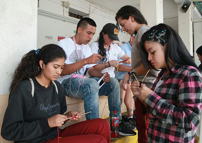 Barristas Gestores de Paz continúan apoyando a las instituciones educativas de Ibagué