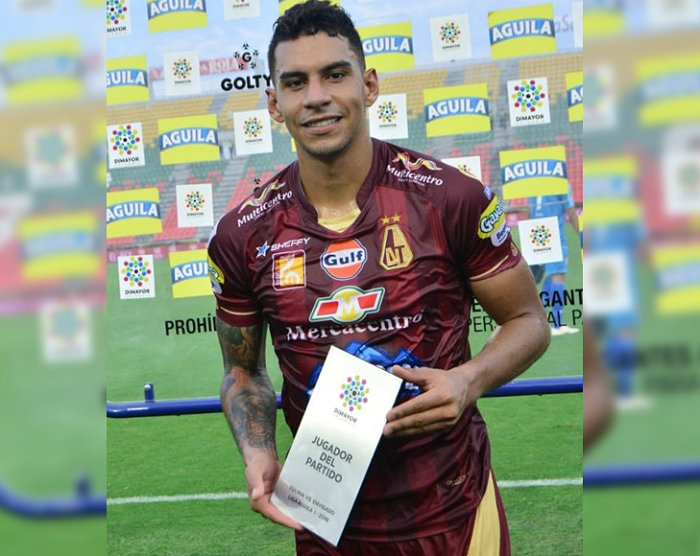 DEPORTES TOLIMA pagaría 1 millón 200 mil dólares por el 100% de los derechos de Yeison Gordillo