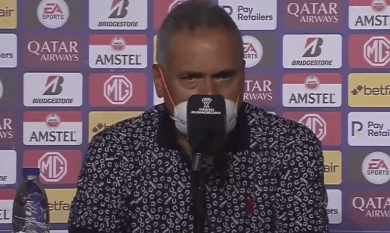 Hernán Torres y su balance de la pobre campaña de DEPORTES TOLIMA en Copa Sudamericana 2021: "No puedo opacar el buen juego del equipo"