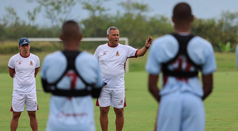 Hernán Torres como técnico del Deportes Tolima