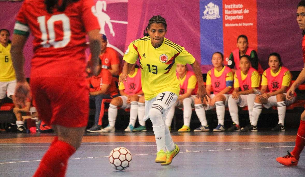 Ehymi Hernández anotó en clasificación de Colombia a la semifinal del Sub-20 de Futsal Femenino