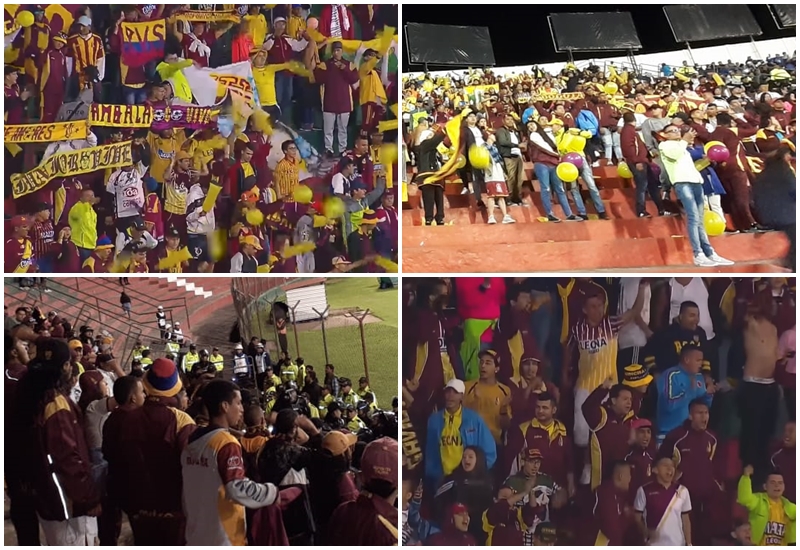 ¡Júbilo Vinotinto y Oro! Afición del DEPORTES TOLIMA se hizo sentir en la victoria ante Macará